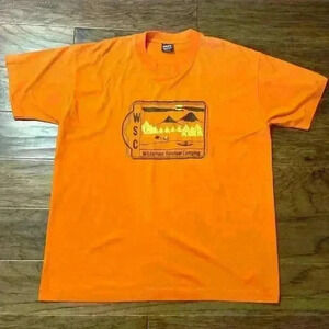 Vintage “I Survived Wilderness Survival Camp 1995” T-Shirt.